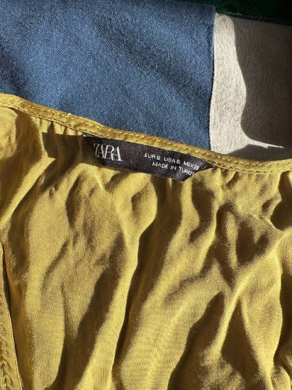 Юбка, босоножки, блузка Zara, флиска 5