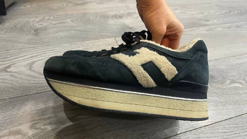 Зимние кеды Hogan женские 5