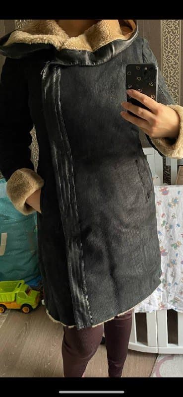 Дубленка натуральная овца размер M/L