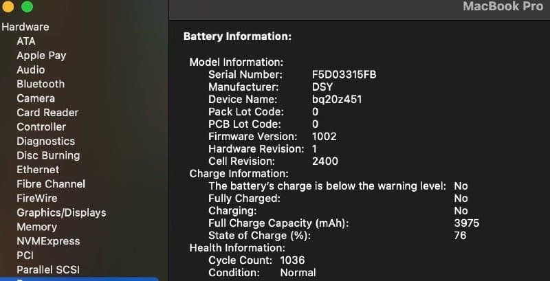 MacBook Pro 13” 2020, Intel Core i7, 8 GB RAM, 256 GB SSD 4