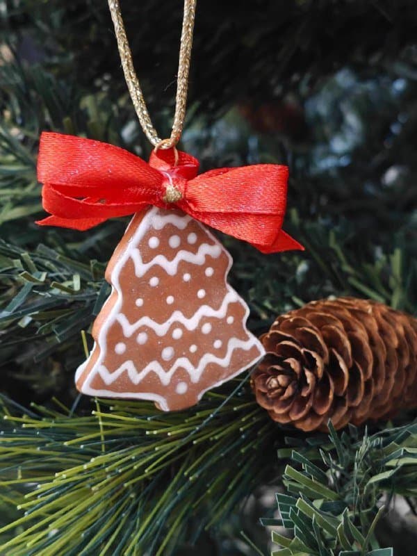 Ёлочные игрушки ручной работы, человечек 7