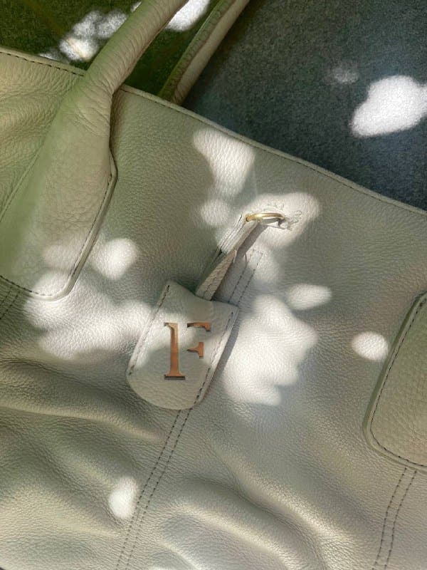 Сумка Furla бежевая натуральная кожа 2