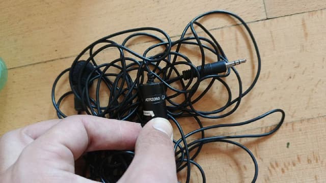 Микрофон Audio-Technica ATR3350 петличка omni