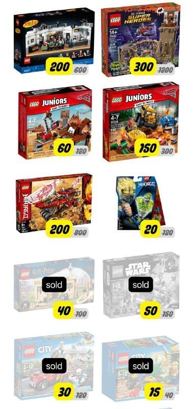 Лего Lego наборы Speed Champions, Ninjago, Technic, Juniors 2