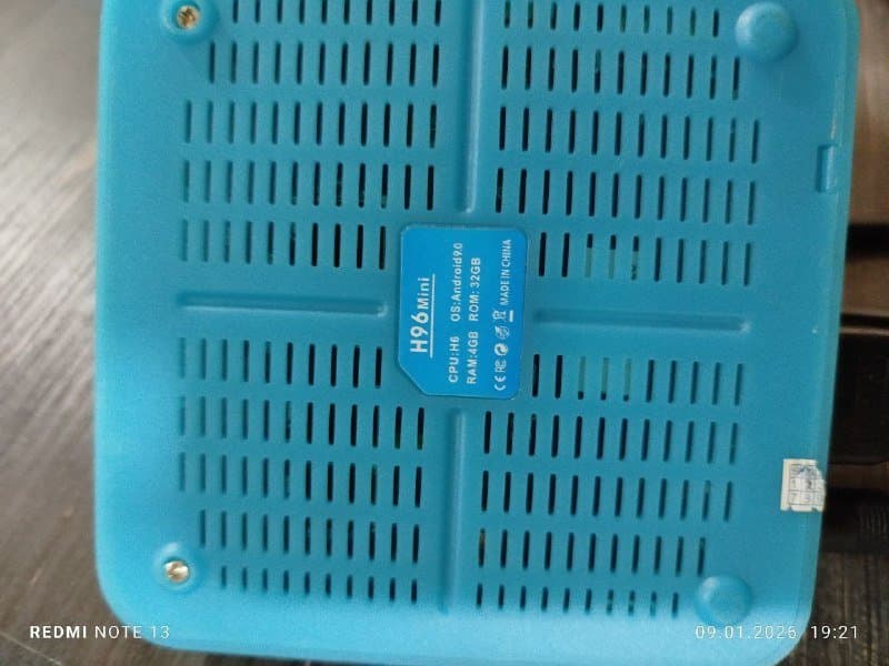 ТВ-приставка H96 Mini 6K Ultra HD, мышь, зарядка, HDMI 3