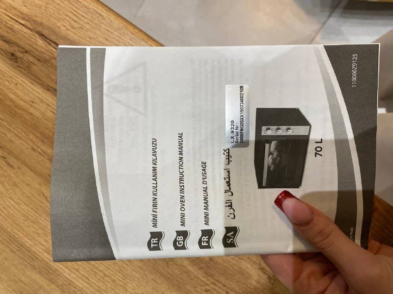 Электрическая печь KUMTEL 70 литров XXL 3