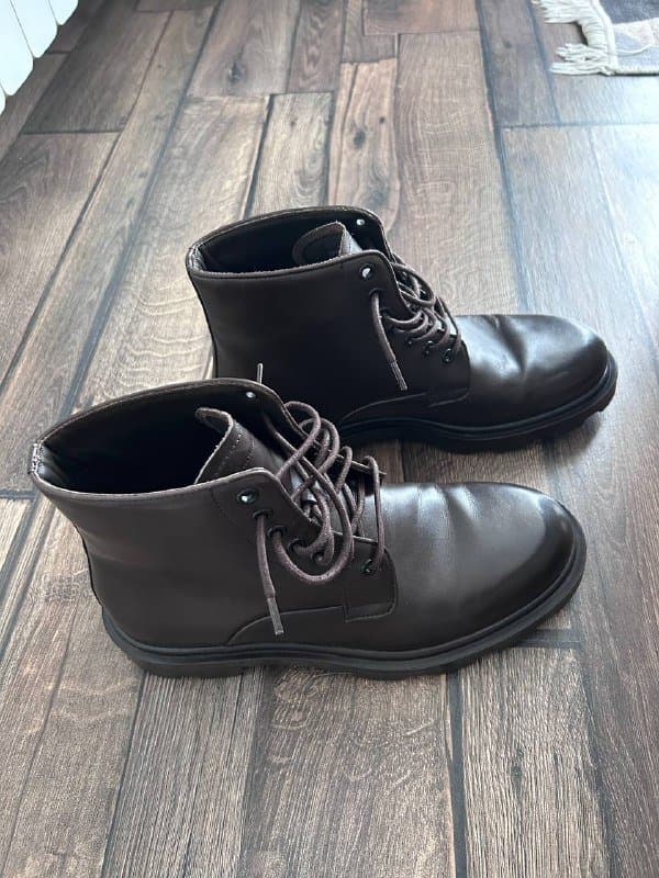 Мужские ботинки Massimo Dutti 42 размер натуральная кожа 3