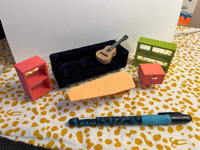 Мебель для кукольного домика набор