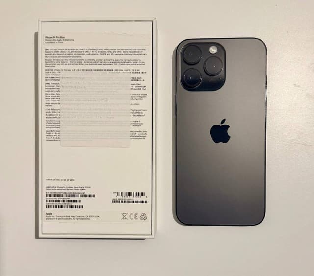 iPhone 14 Pro Max, 128 GB, Space Black