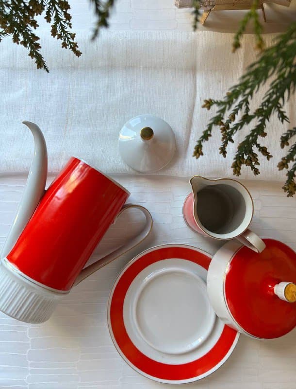 Кофейник, молочник, масленка 1