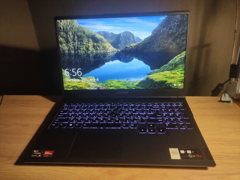 Ноутбук Lenovo Legion 5 15ACH6 Ryzen 5600H RTX 3050 8GB RAM 512GB NVMe 1