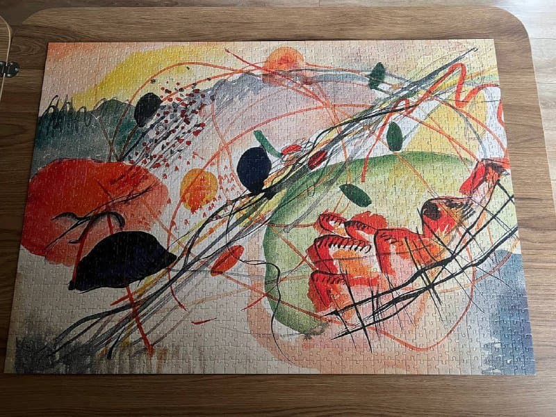 Пазл 2000 деталей, пазл 1500 деталей, миска для медленного кормления 4