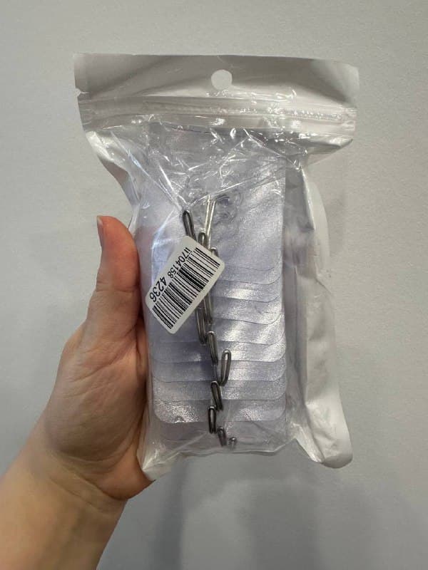 Набор заколок металлических для волос