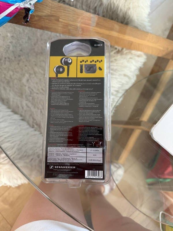 наушники Sennheiser CX 400-II Precision черный 2