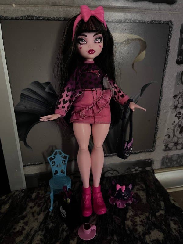 Кукла монстер хай 3 поколения с аксессуарами