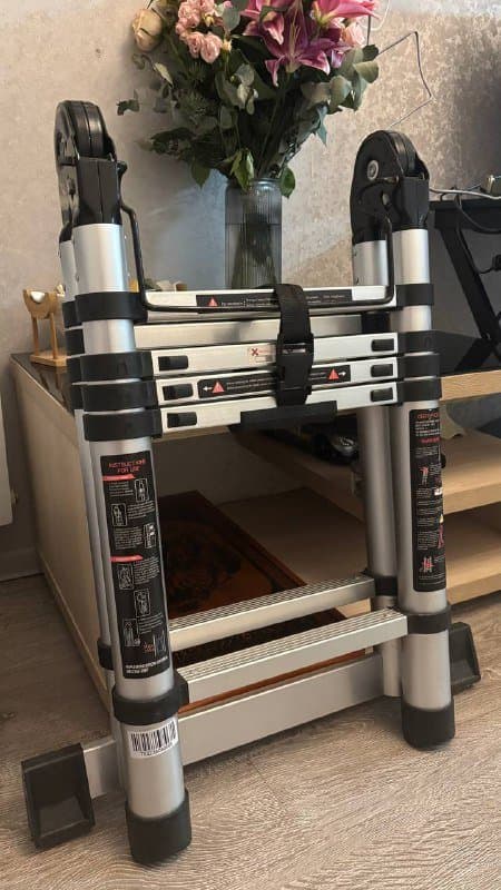 Телескопическая лестница-стремянка 3,2 метра 2