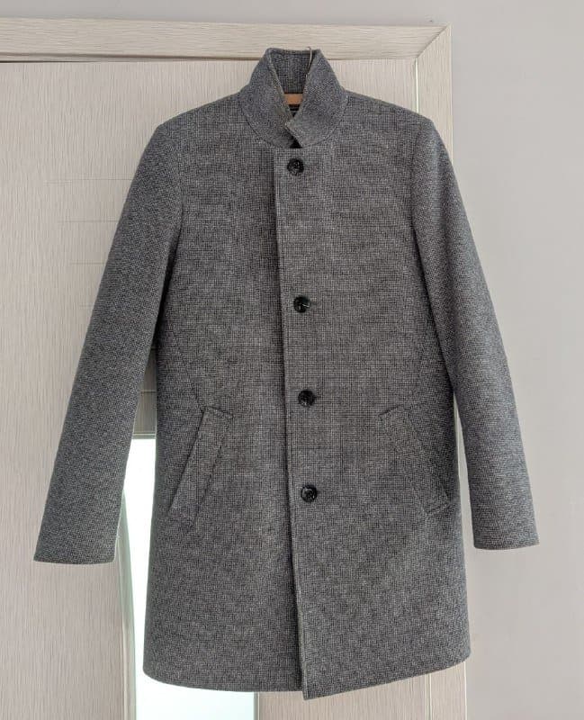 Пальто мужское демисезонное с отстегивающейся подкладкой 1