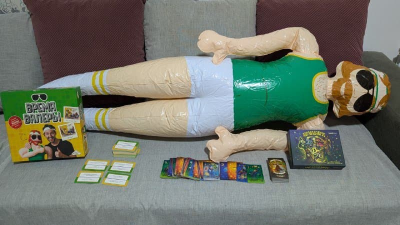 Настольные игры Время Валеры, Абракадабрус, книги В.Пелевин и др. 5