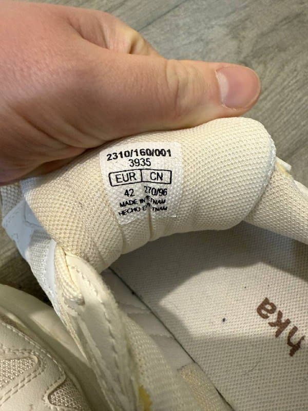 Кроссовки bershka белые 42 размер 4