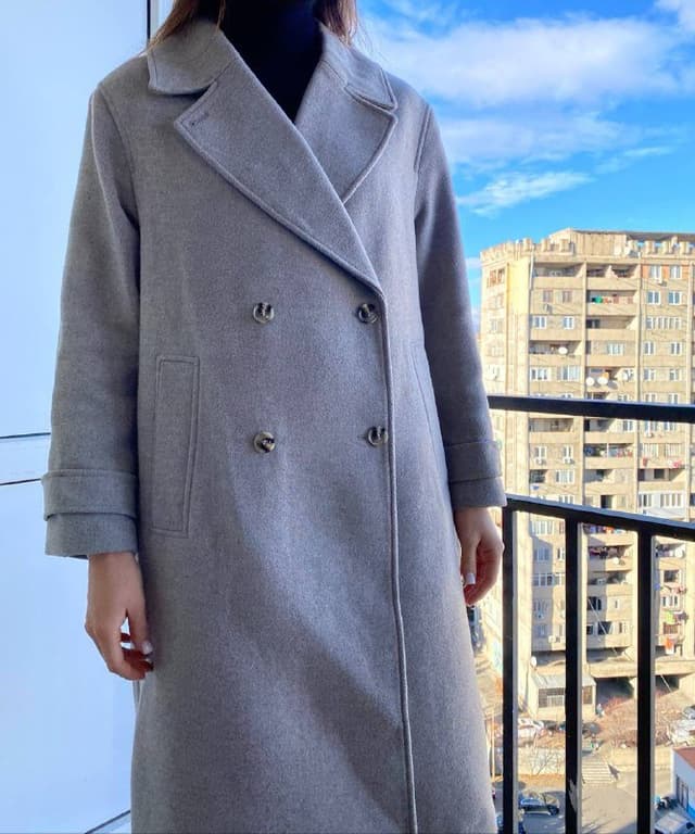 Пальто женское демисезонное H&M размер L