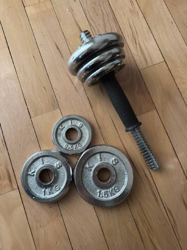 Разборные гантели 3