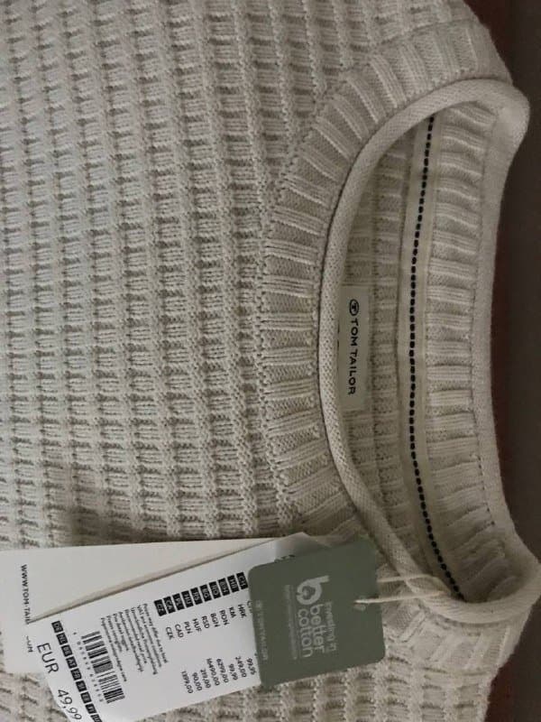 Вязаный джемпер Tom Tailor, размер L или ML 2