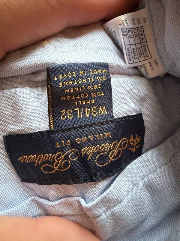 Брюки Brooks Brothers мужские