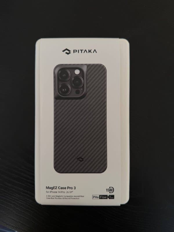 Чехол на iPhone 14 Pro Pitaka из арамидного волокна 3