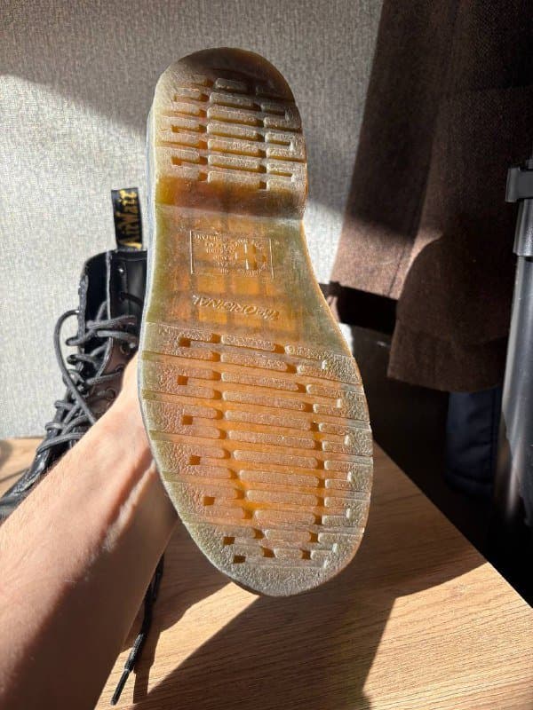 Ботинки Dr Martens черные б/у 3