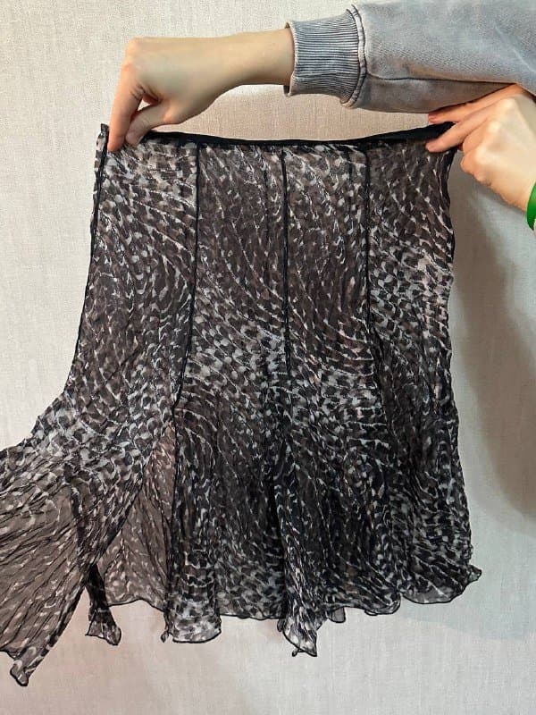 Юбка-карандаш, джинсовая юбка, прозрачная юбка, свитер Lacoste, свитер Tom Tailor 3