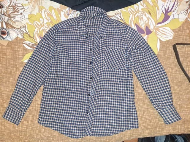Рубашка в клетку размер M