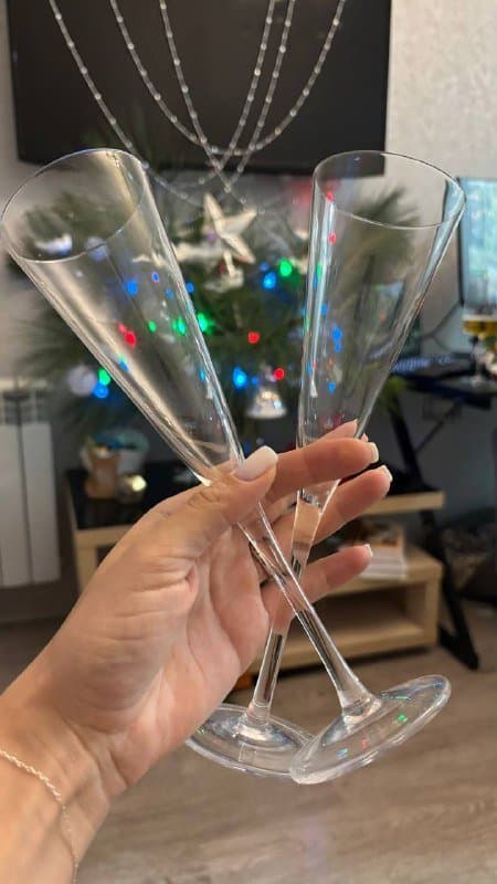 Бокалы для шампанского 2 шт 2