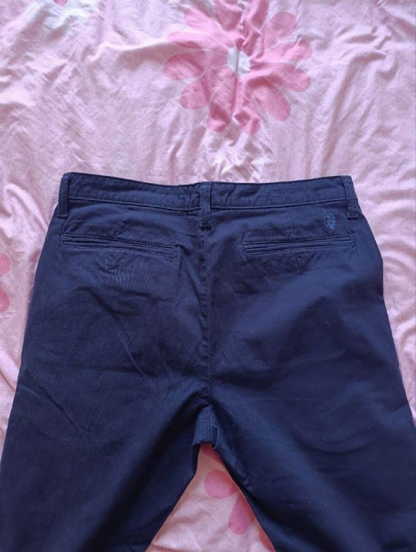 Мужские брюки US.POLO.ASSN. темно синие