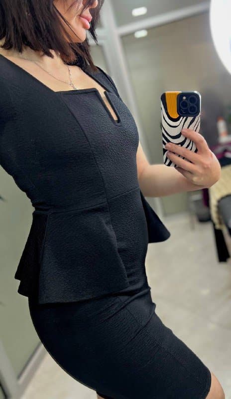 Новое платье черное женское