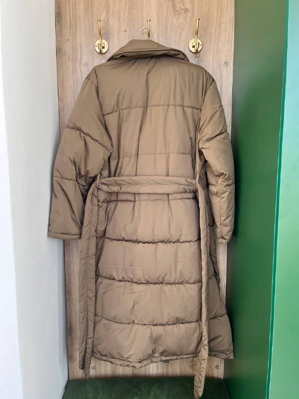 Пуховик Y.A.S длинный с поясом размер L XL новый 4