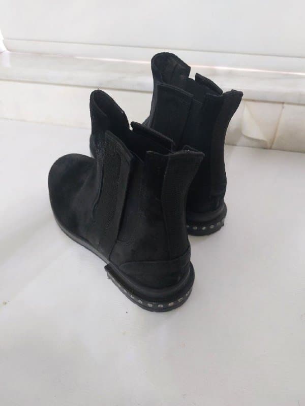 Новые замшевые ботинки размер 38 3