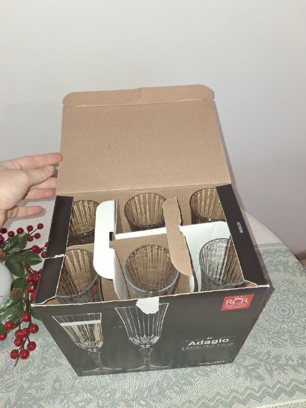 Бокалы для вина RCR Cristalleria Italiana Adagio 4