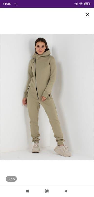 Теплый комбез на флисе размер XS 1