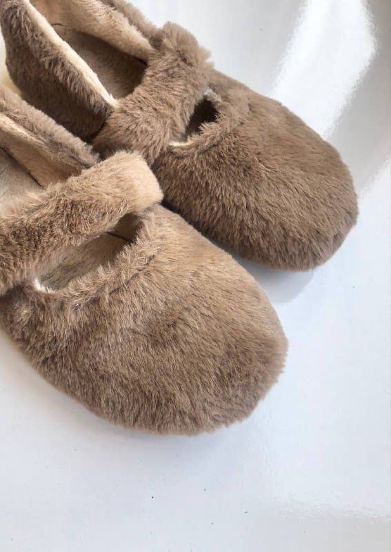 Меховые балетки 37 размер