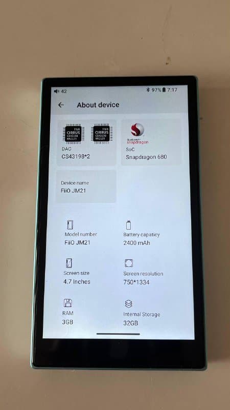 Плеер FIIO JM21 с кассетным чехольчиком 3