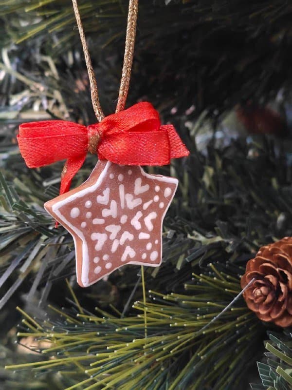 Ёлочные игрушки ручной работы, человечек 6