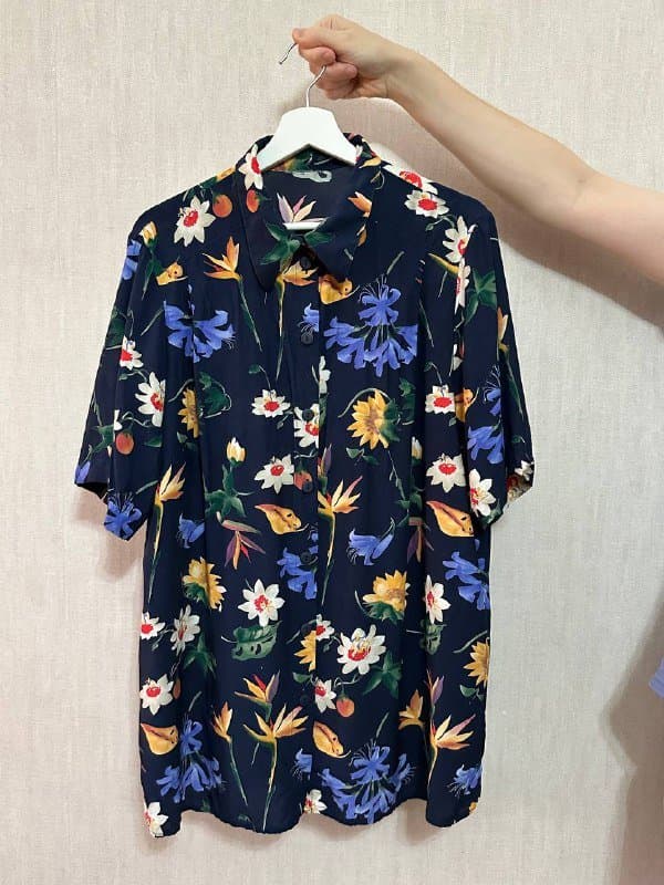 Рубашки винтаж и Zara, зимняя куртка, джинсы, рюкзак Zara