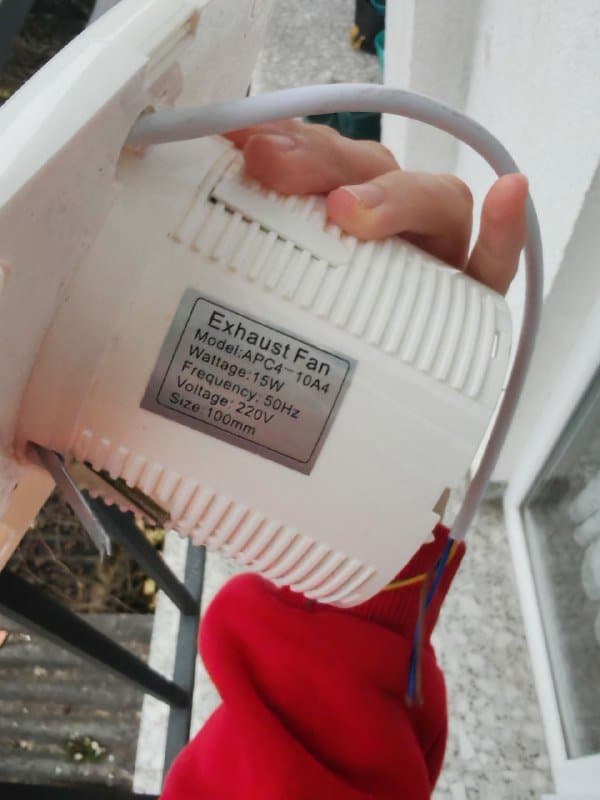 вентиляция, вытяжной вентилятор 3