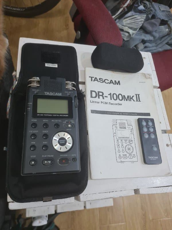 Профессиональный рекордер Tascam DR-100 MK2 1