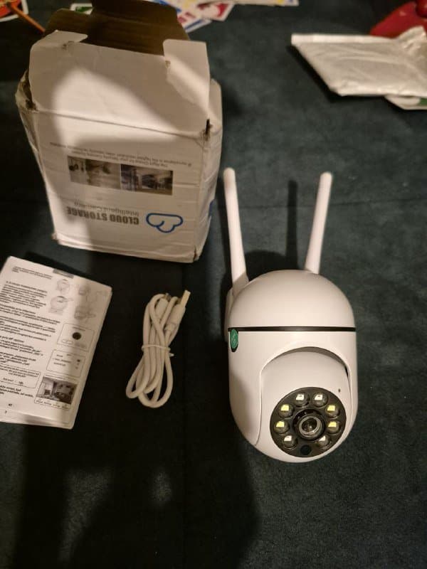 wi fi камера с микрофоном и ночным видением 1