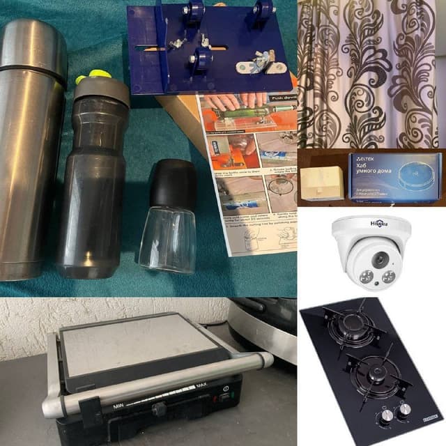 Газовая панель варочная встраиваемая на две конфорки