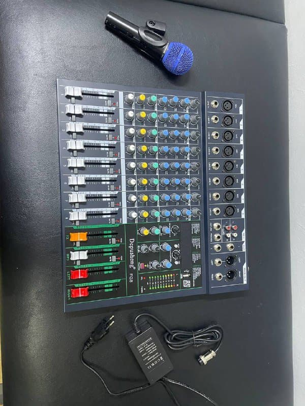 Микшерный пульт 8 каналов со встроенными обработками