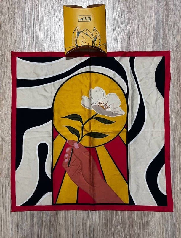 Новый шелковый платок Ride 50x50