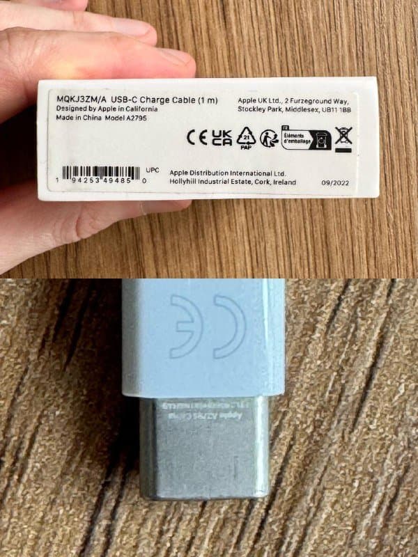 Фонарь Convoy H1, кабель Apple Type-C, кошелёк-портмоне Dimanche Camel 5