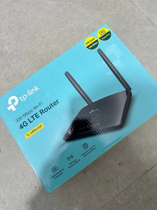 Роутеры TP-Link 4G LTE, Wi-Fi, новые, полный комплект